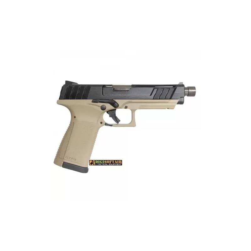 G&G PISTOLA GAS GTP9 black desert POLYMER BLOW BACK