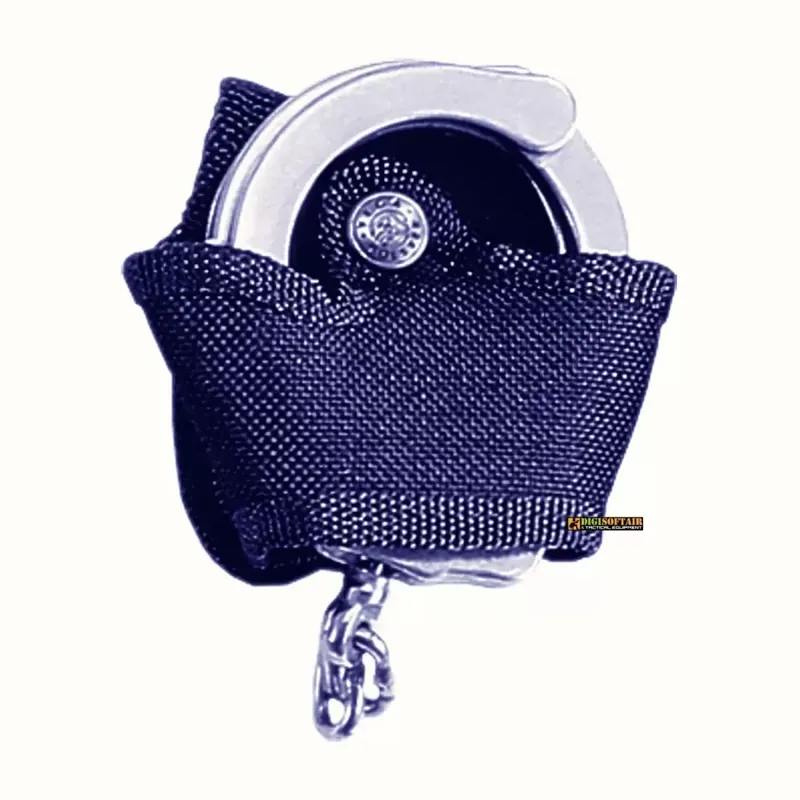 Vega holster porta manette aperto in nylon Blu 2P77B