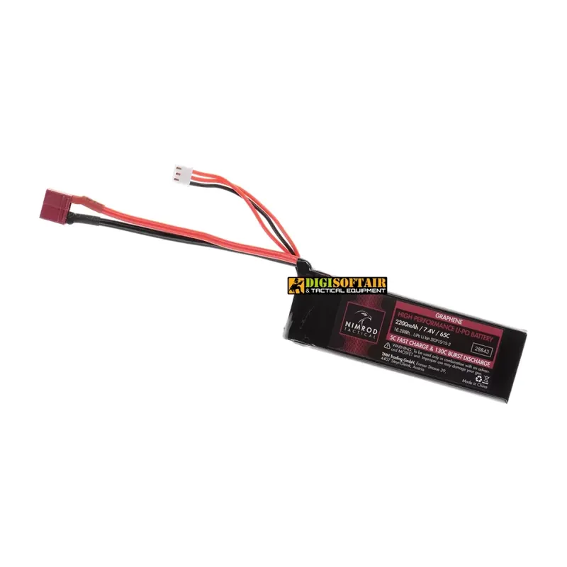 Nimrod Lipo 7.4V 2200mAh 65C Graphene