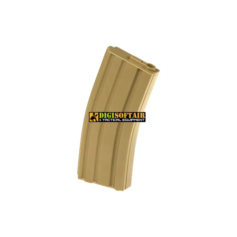 Caricatore monofilare midcap desert Ares per M4 140bb