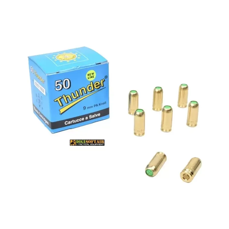 Cartucce a salve 9mm Thunder