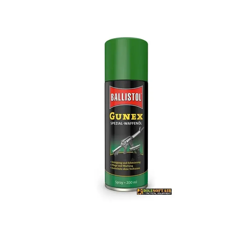Ballistol Gunex 200 ml — olio protettivo per armi