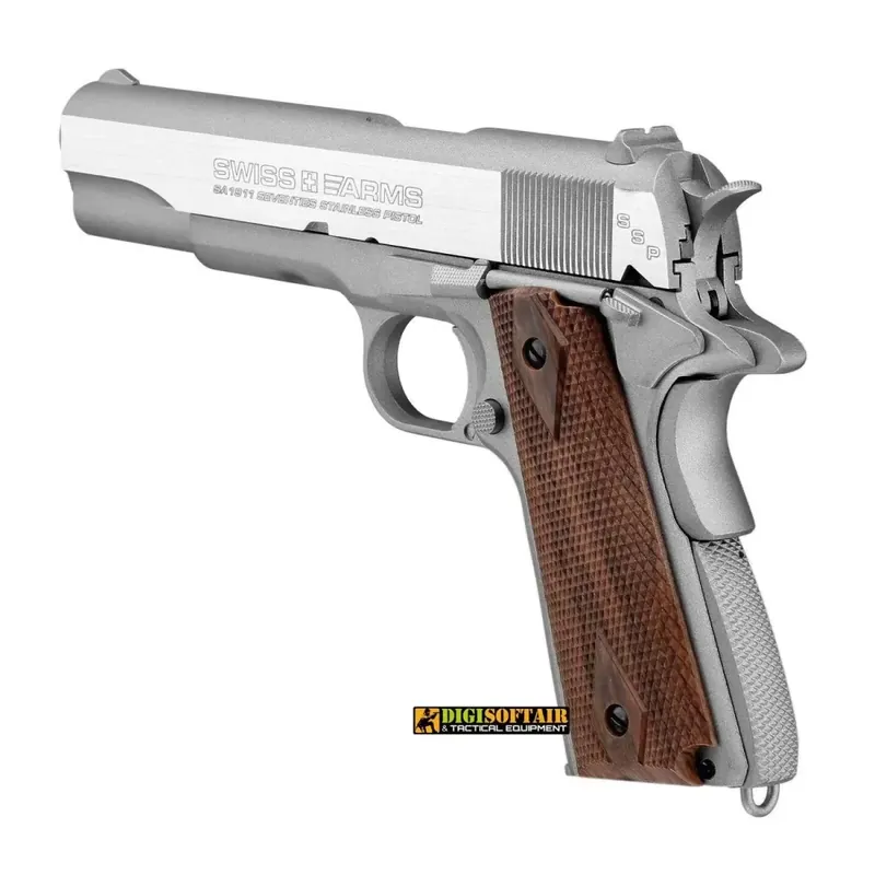 Swiss Arms 1911 Seventies Stainless Co2 Cal 4,5 288509