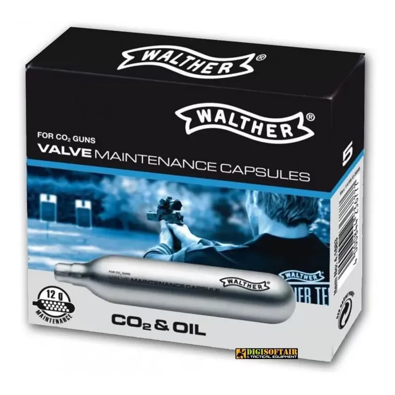 Walther Shell Lubrificante con CO2 e Olio 5pz