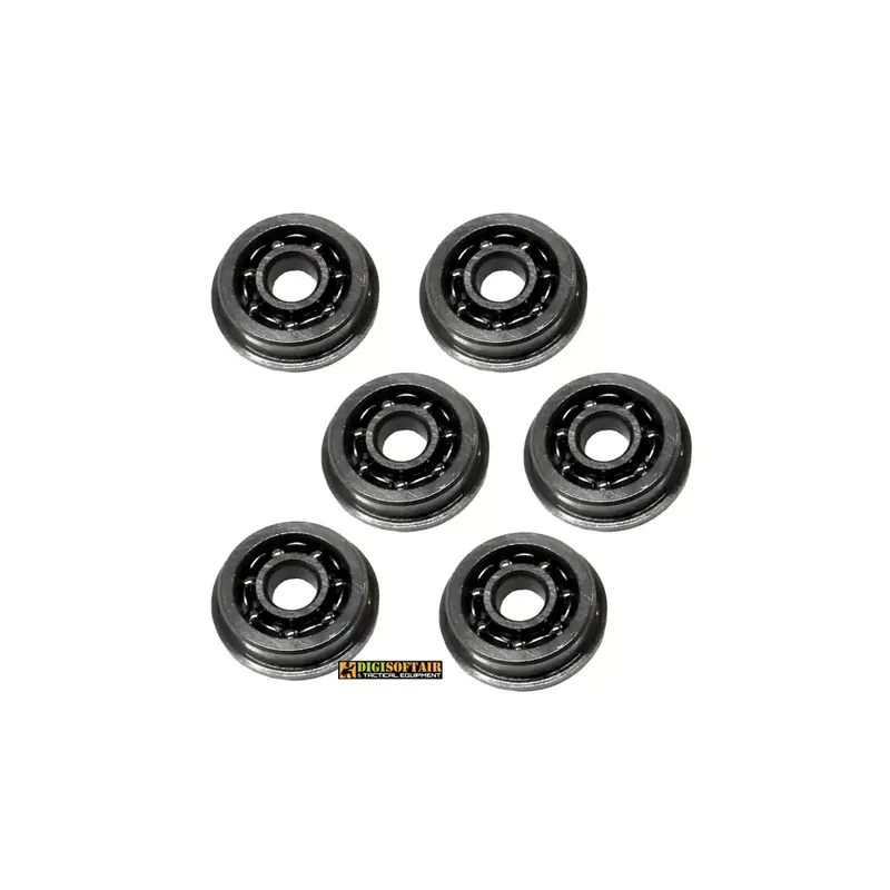 FPS Boccole in acciaio da 9 mm cuscinettate aperte B9CA
