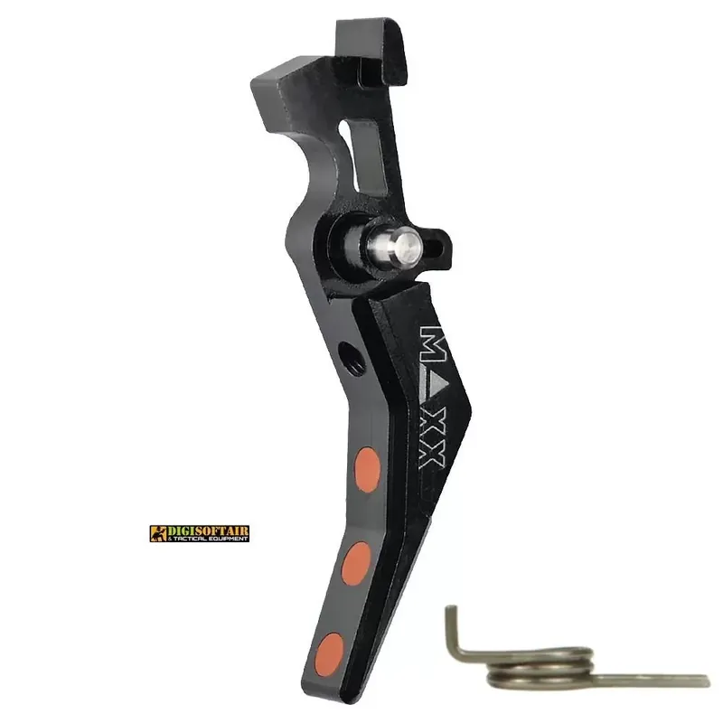 Maxx Model CNC Aluminum Advanced Speed Trigger Style B Black MX-TRG001SBB