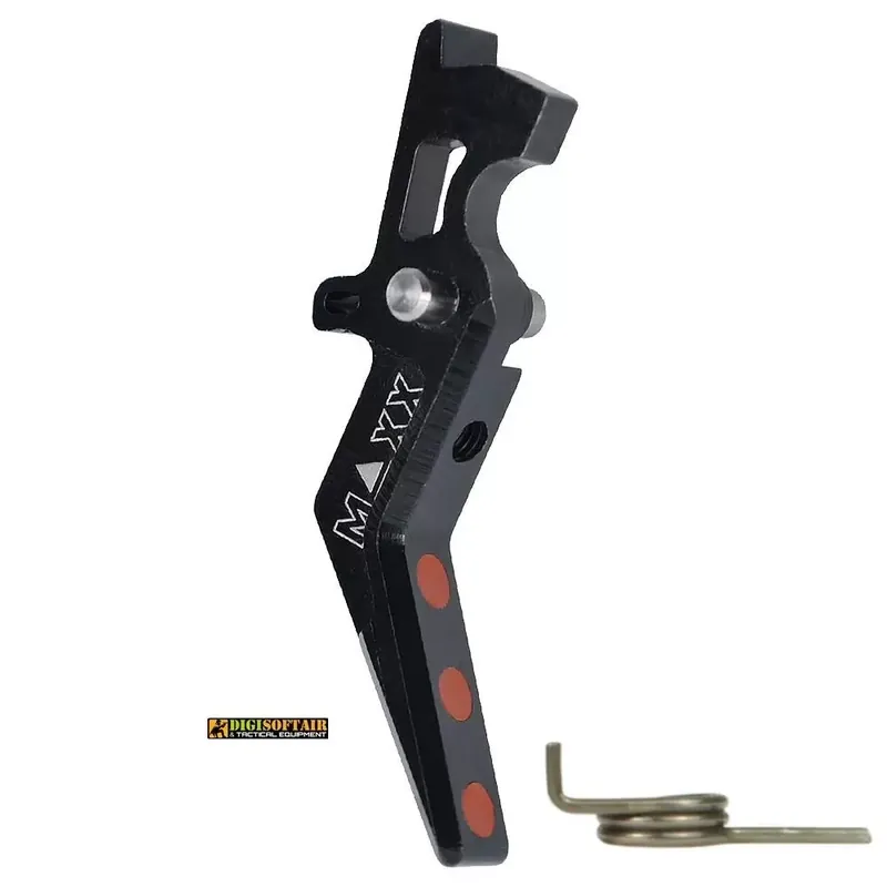 Maxx Model CNC Aluminum Advance Trigger Style A Black MX-TRG001SAB