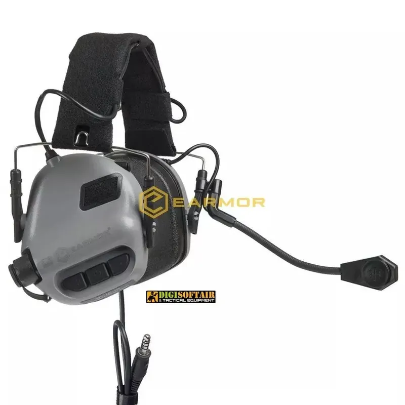 EARMOR M32 Tactical MOD3 Grigio cuffia elettronica 26631