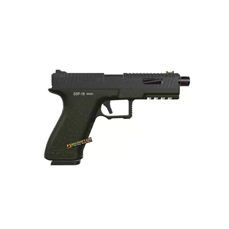 Novritsch SSP18 verde - Gas Blowback Pistol