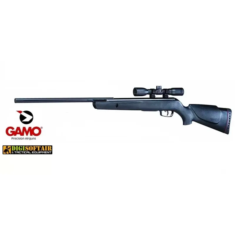 Gamo Big Cat 1250 4,5 7,5 J — Carabina aria compressa IAG521 Ottica 4x32 inclusa