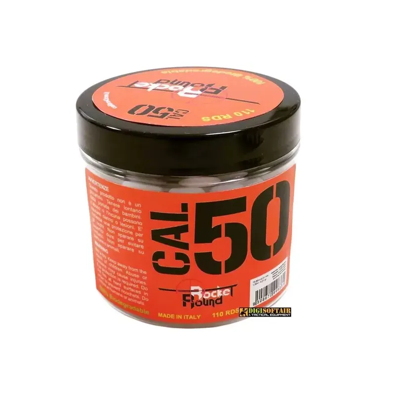BB’s Rocket Round Cal 50 110 RDS PZ 100% Biodegradable