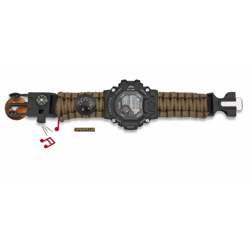 Orologio con set di sopravvivenza Coyote 33889-CO