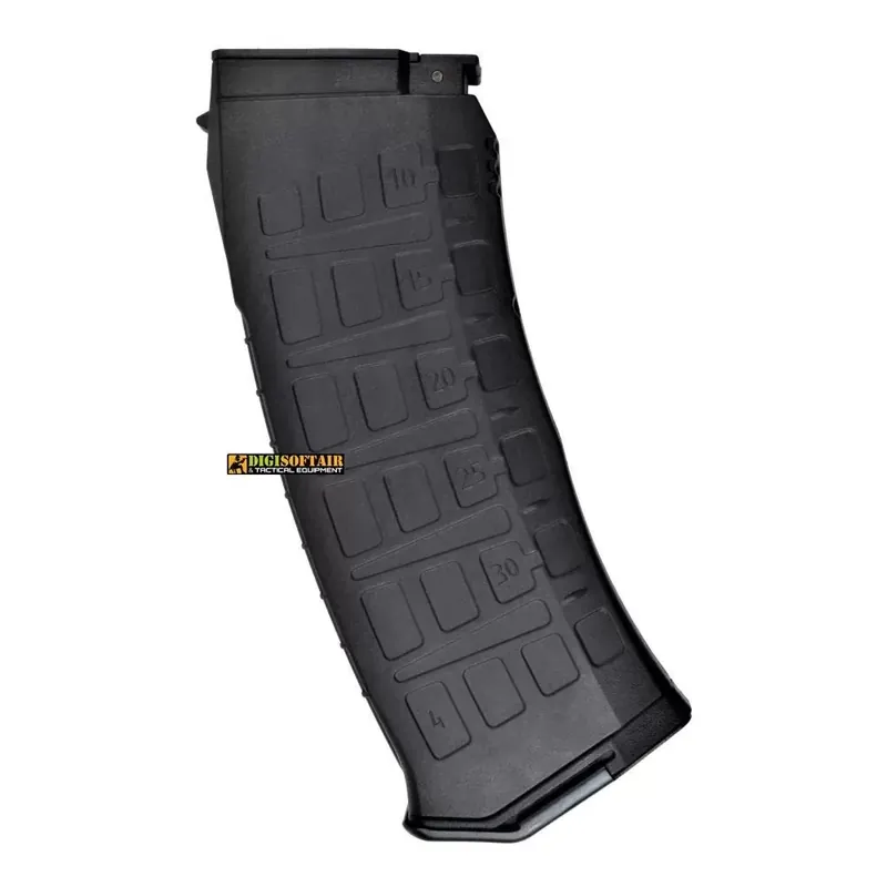 E&L Caricatore monofilare per AK12 — 150 colpi, compatibile AEG