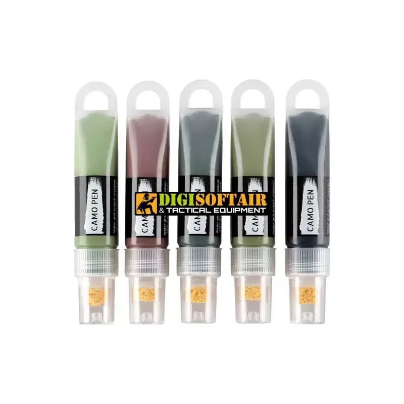 Camo Pen 5 Pack Woodland