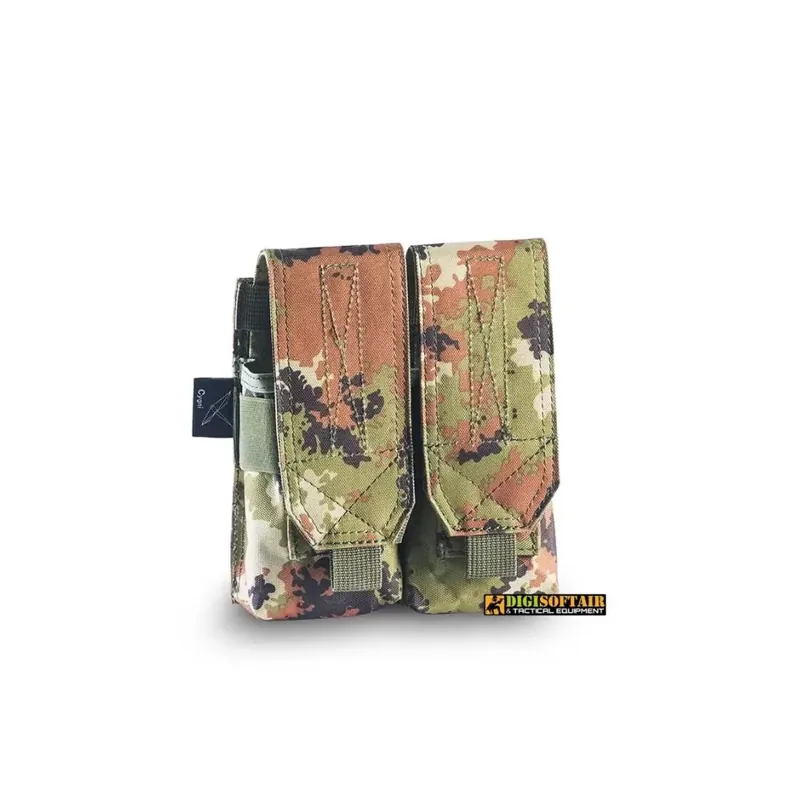 Cygni double magazine M4 AK pouch 600D Poly Vegetato Italiano openland CY-008 04