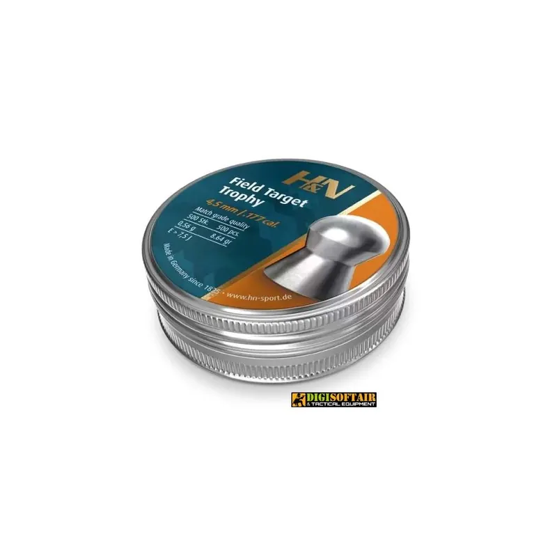 H&N Field Target Trophy 4,5 mm — 500 pz precisione sportiva