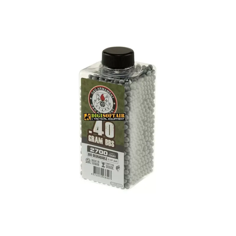 G&G pallini biodegradabili grey 0,40g 2700bb