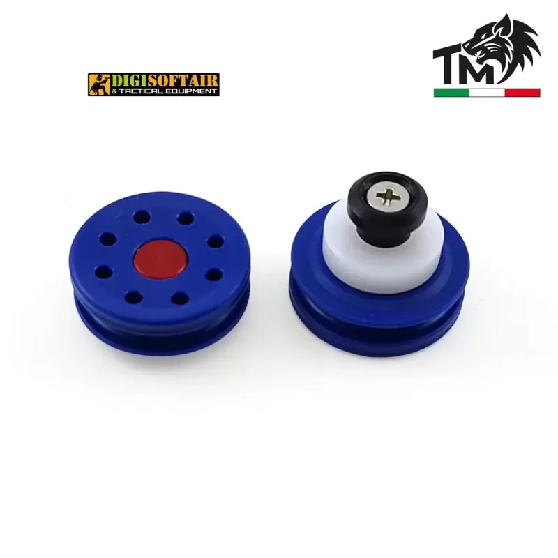 Top Max Testa pistone Blue Power con cuscinetto in derlin TPBPWMM-D