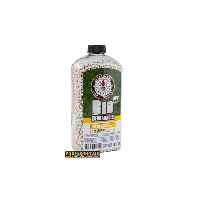 g&g pallini biodegradabili 0,25g 5600bb