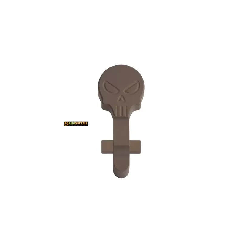 Gate Bolt Catch 1A1 CNC Dark earth