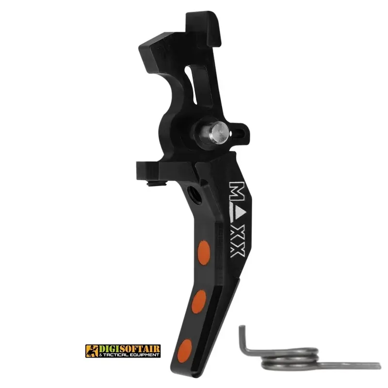 Maxx Model CNC Aluminum Advanced Speed Trigger Style C Black MX-TRG002SBC