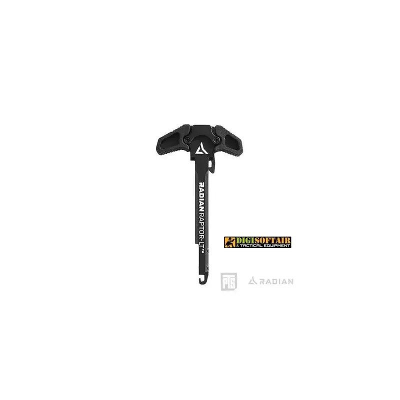 PTS Radian Raptor LT Ambidextrous Black Charging Handle for AEG/ERG