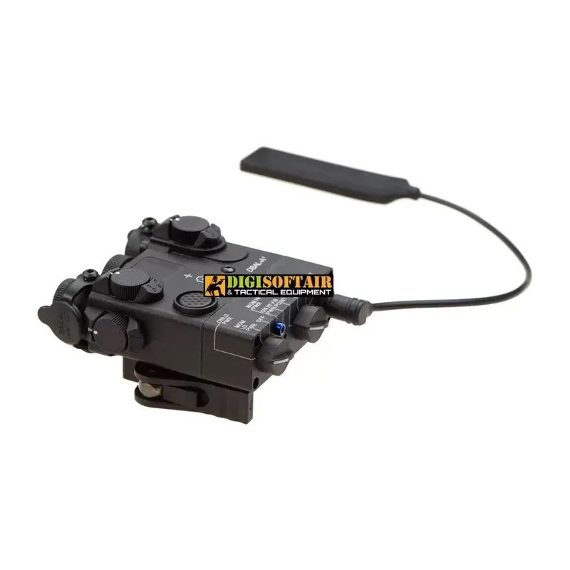 WADSN DBAL-A2 Red Laser — Modulo AN/PEQ Compatto Nero