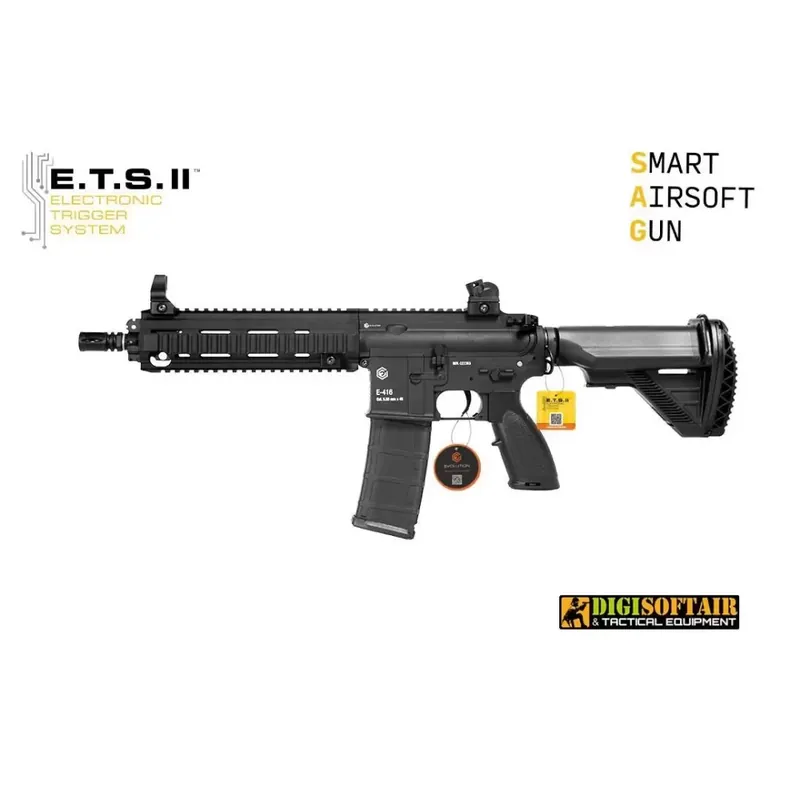 Evolution E-416 ETS Carbontech con centralina programmabile EC44AR-ETS