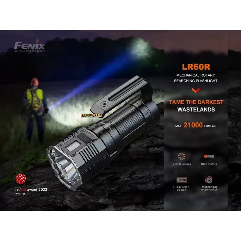 Fenix LR60R Torcia 21000 lumen
