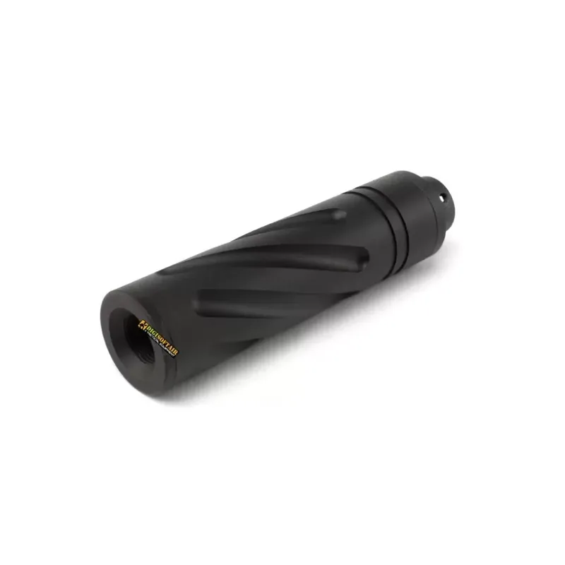 Silenziatore in metallo 110 x 27mm with +11mm adapter Solong Airsoft 8901