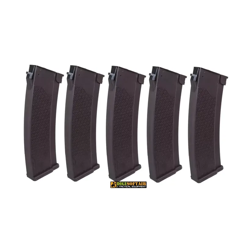 Specna Arms Set di 5 Caricatori serie AK da 175bb Dark brown SPE-05-036114