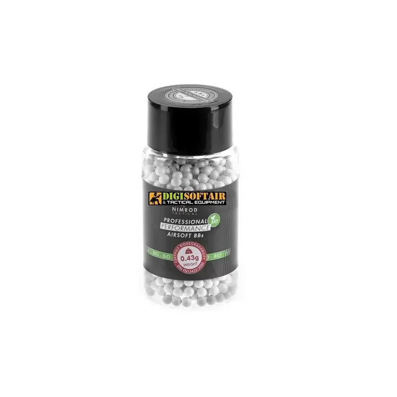 Pallini 0,43g Nimrod Professional Peformance biodegradabili 1000bb