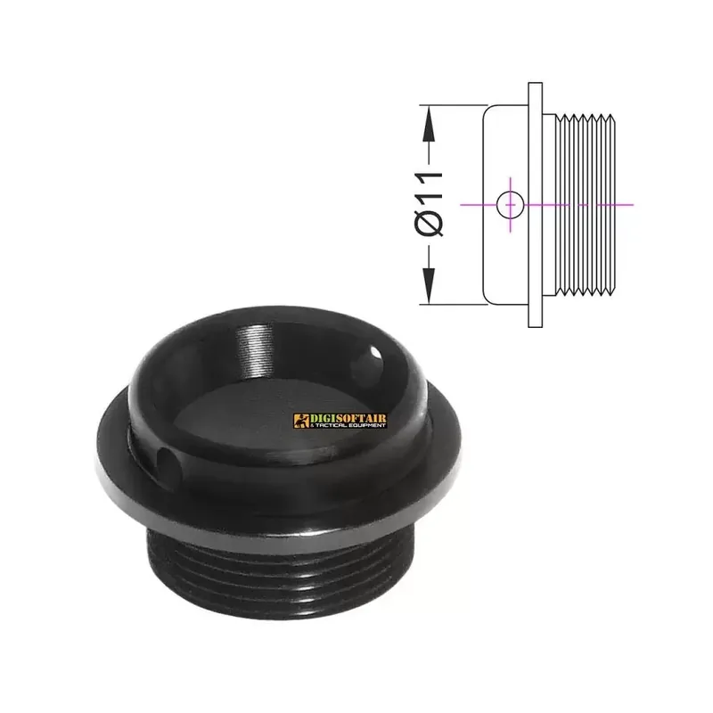 MAXX MODEL 11mm Inlet Adaptor per camera hop-up