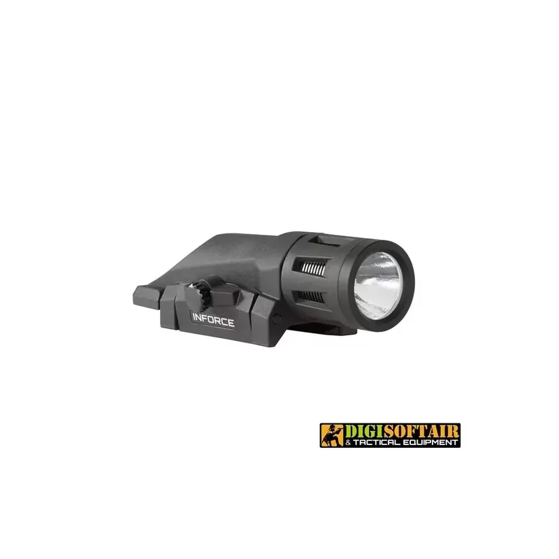 Inforce Torcia tattica WML Gen 2, White light Black color, 400 lumen + IR