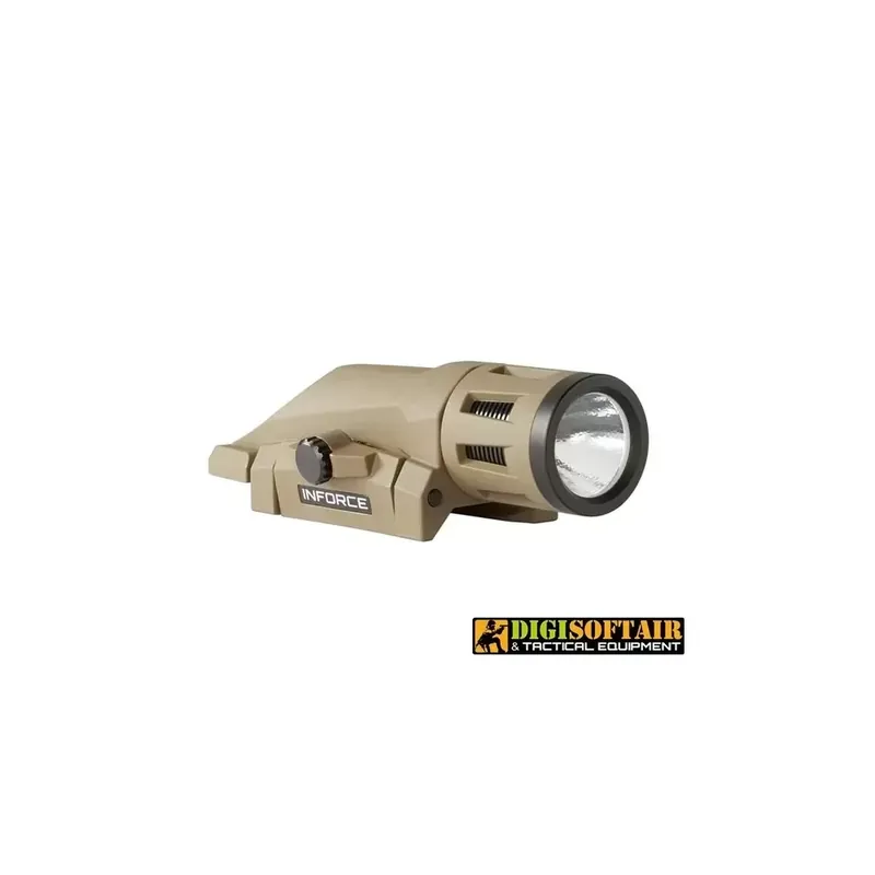 Inforce Torcia tattica WML Gen 2, White light FDE color, 400 lumen + IR