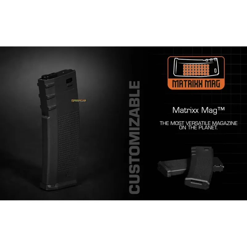 Evolution 140Rd Mid Cap Matrixx Magazine For M4 Recon Ghost E416 v2 Black EA0309M