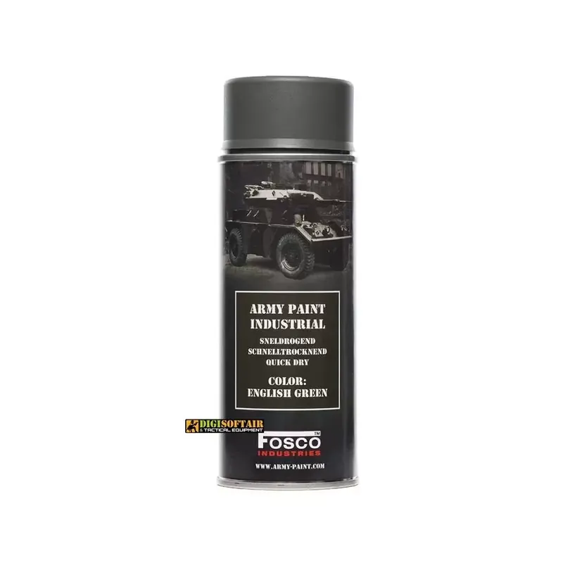 Vernice fosco English green 400ml per armi RAL