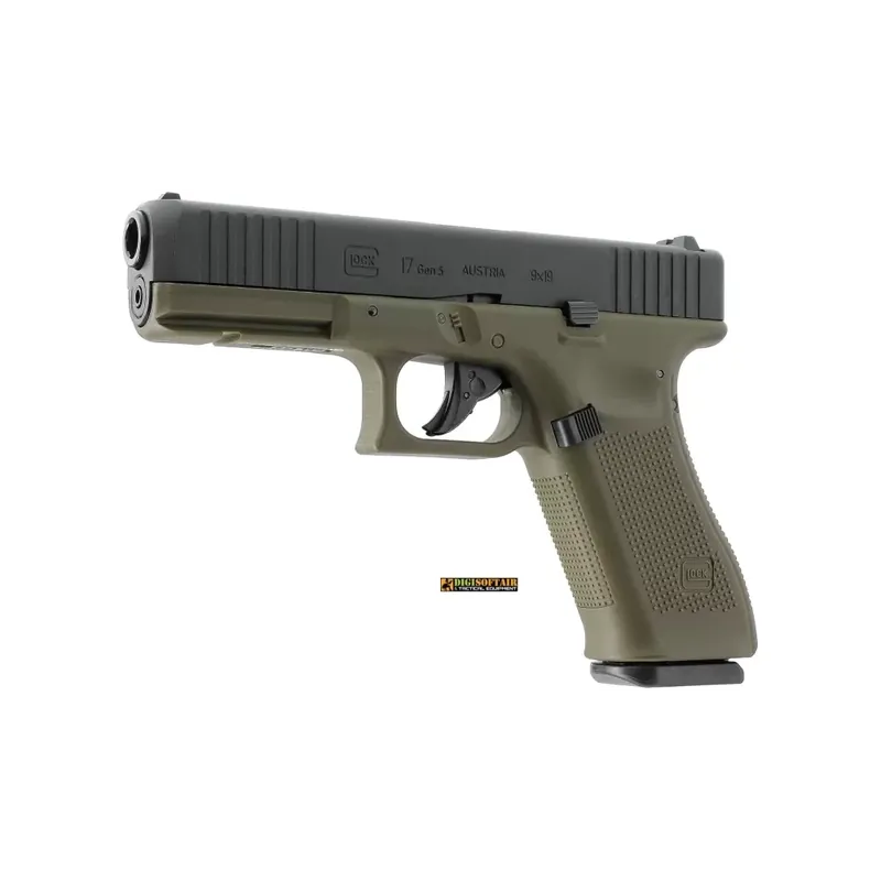 Glock 17 gen5 Co2 4.5mm Dual Tone Verde Umarex