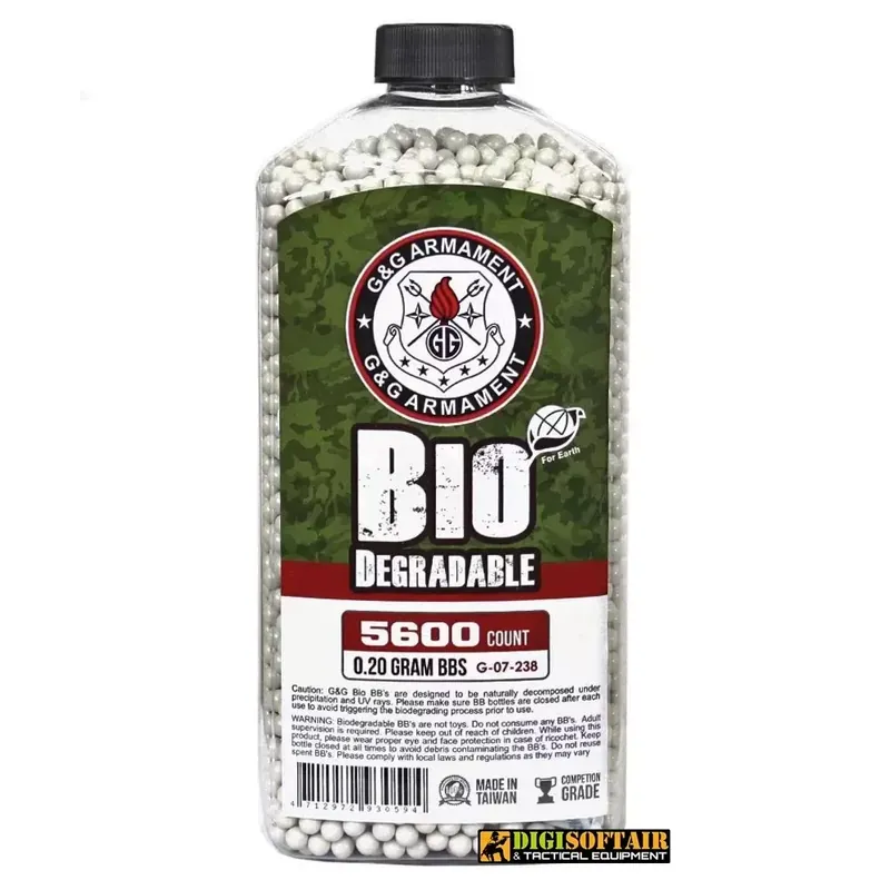 g&g pallini biodegradabili 0,20g 5600bb
