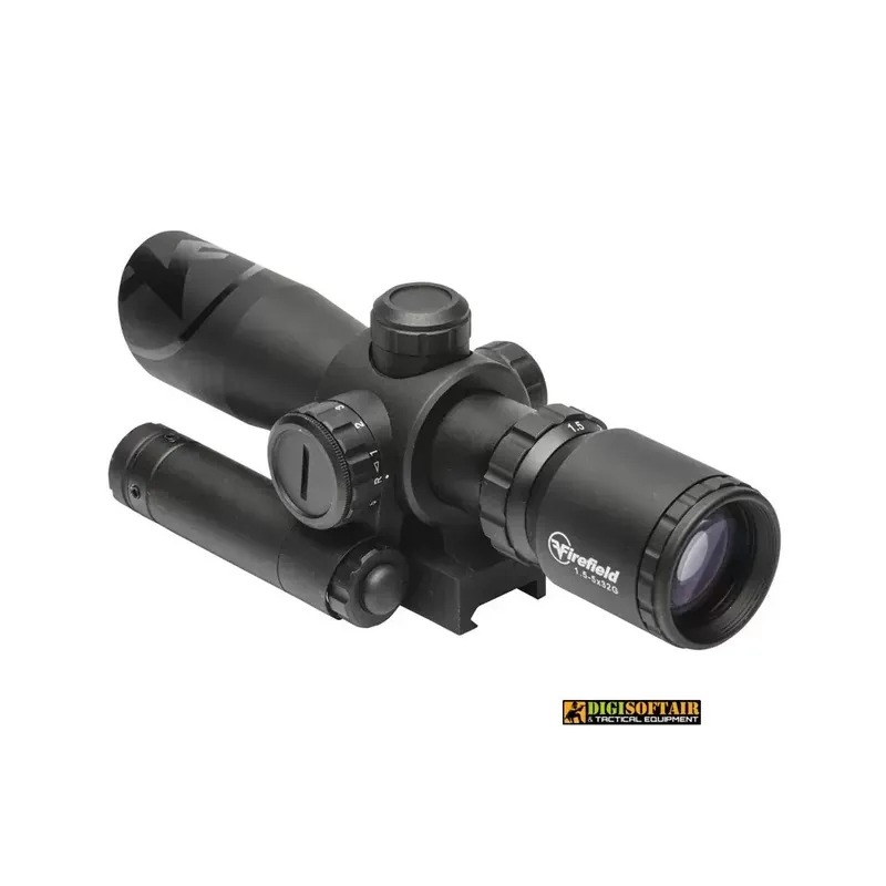 Firefield Barrage 1.5-5x32 con laser verde FF13063