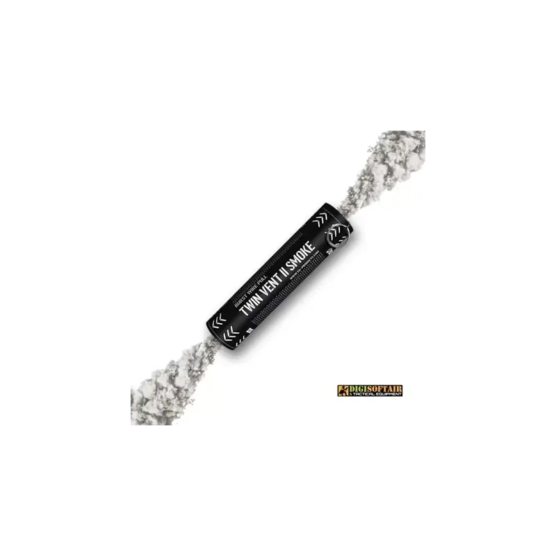 Enola Gaye Twin Vent II Wire Pull® Smoke Grenade White