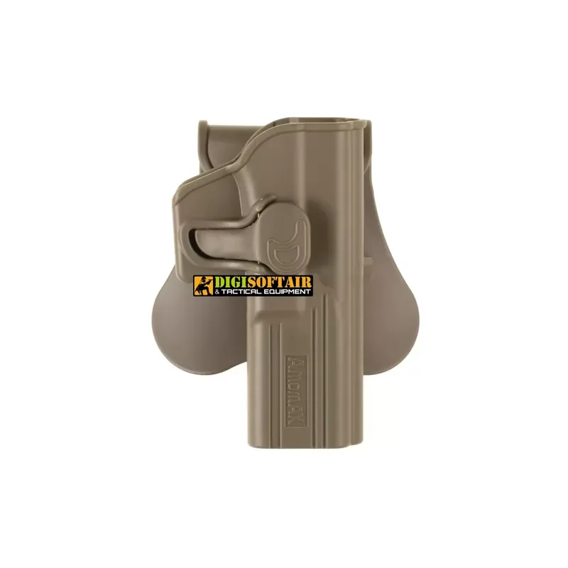 Amomax Dark earth Fondina per Glock G17 G18 G19