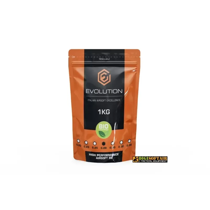 Pallini 0,28g Evolution High Performance biodegradabili 1kg