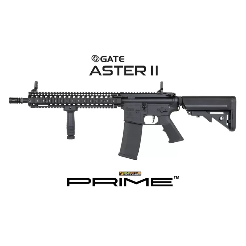Specna Arms Daniel Defense MK18 SA P26 Prime Aster II ETU Black