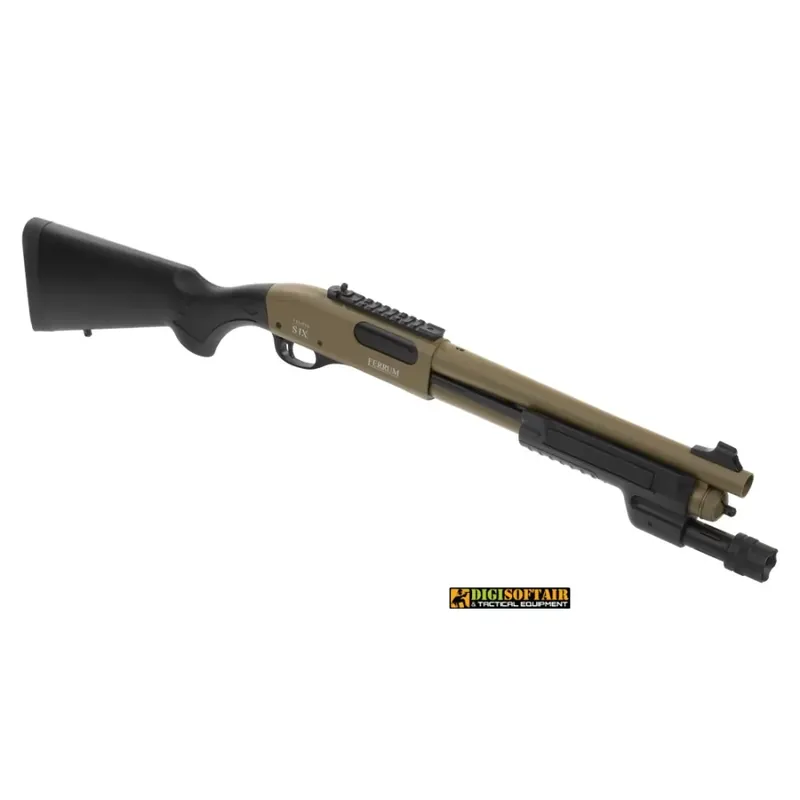 Secutor Velites Ferrum S IX Tan Fucile a pompa a Molla Full metal SAV0033