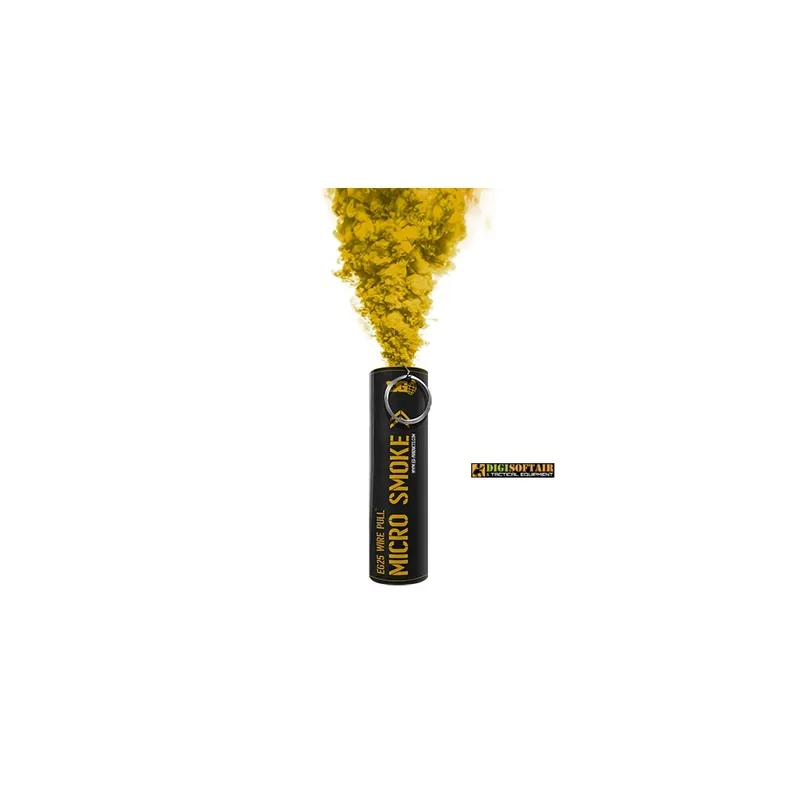 Enola Gaye yellow EG25 wire pull smoke granade