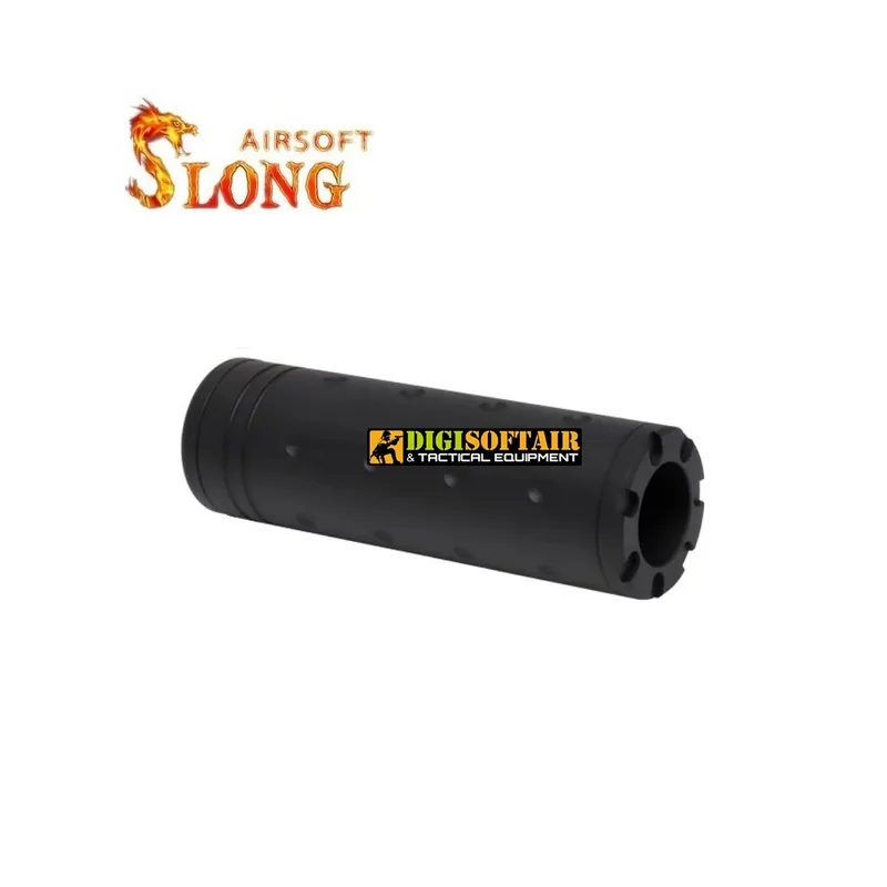 Silenziatore Slong Airsoft 14mm CCW Type A - 110mm
