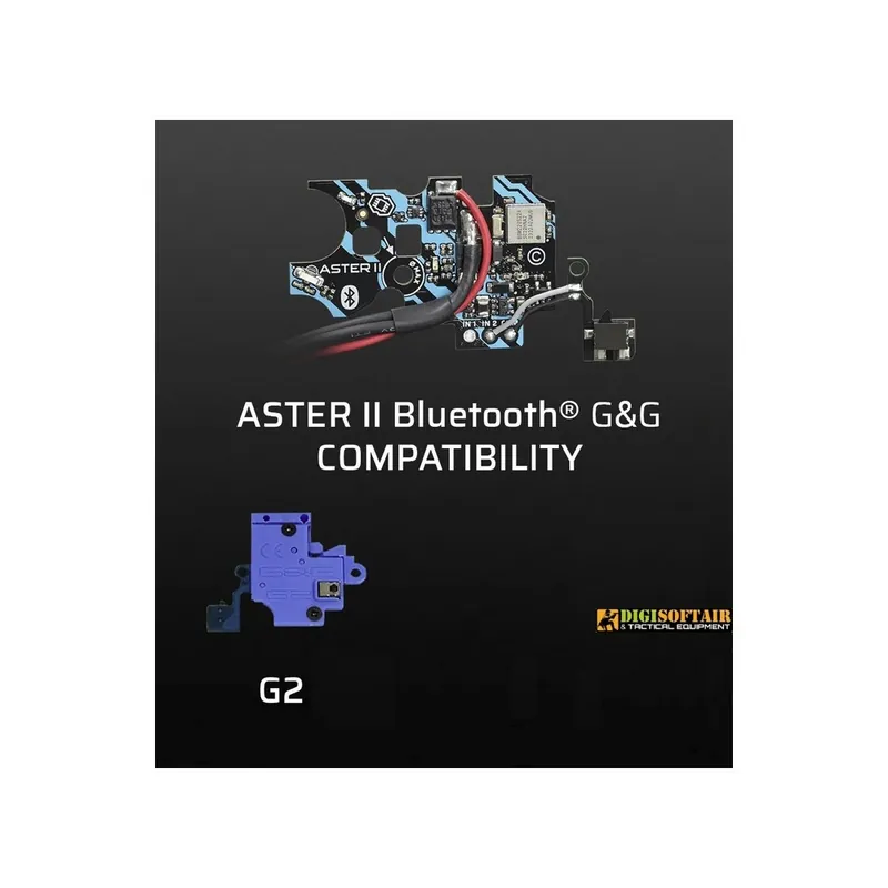 ASTER II Bluetooth EXPERT for G&G G2 Gearbox + Adjustable Quantum Trigger 2 [AEG & HPA]
