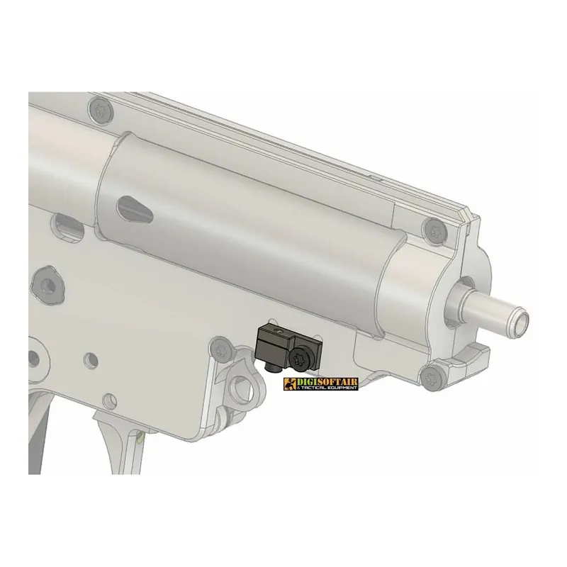 Retroarms CNC Lateral adjustment of gearbox alignment