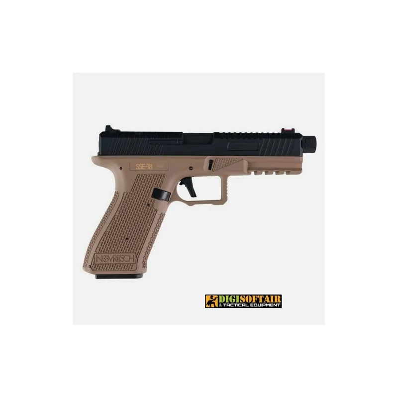 Novritsch SSE18 Tan Full Auto Pistol